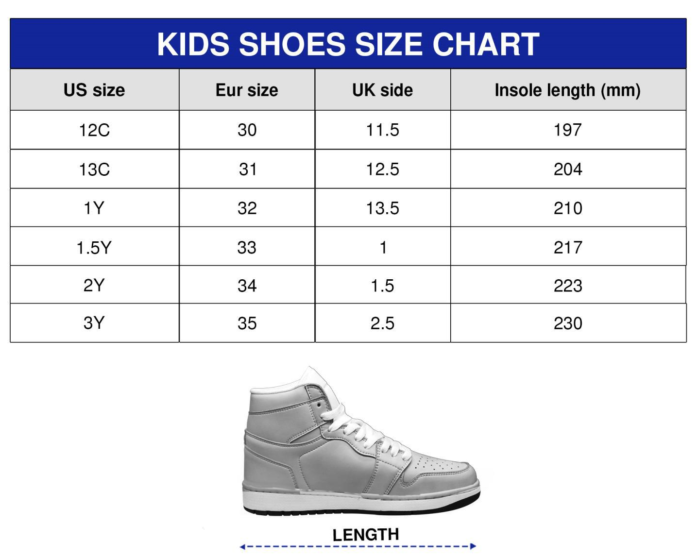 Kid Size