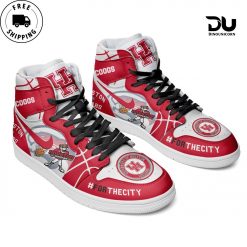 Houston Cougars Air Jordan 1 High Top