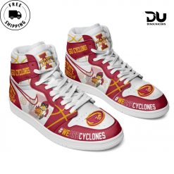 Air Jordan 1 High Top Iowa State We Are Cyclones