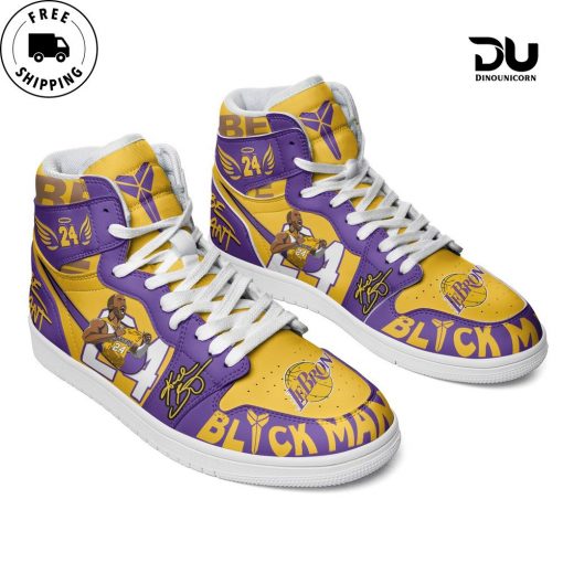 Kobe Bryant Air Jordan 1 High Top - Dinounicorn