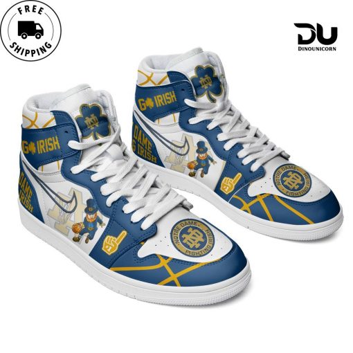 Notre Dame Basketball Air Jordan 1 High Top