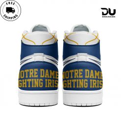 Notre Dame Basketball Air Jordan 1 High Top