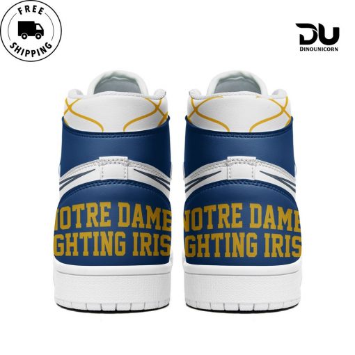 Notre Dame Basketball Air Jordan 1 High Top