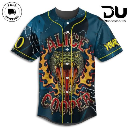 Alice Cooper Custom Jersey Shirt