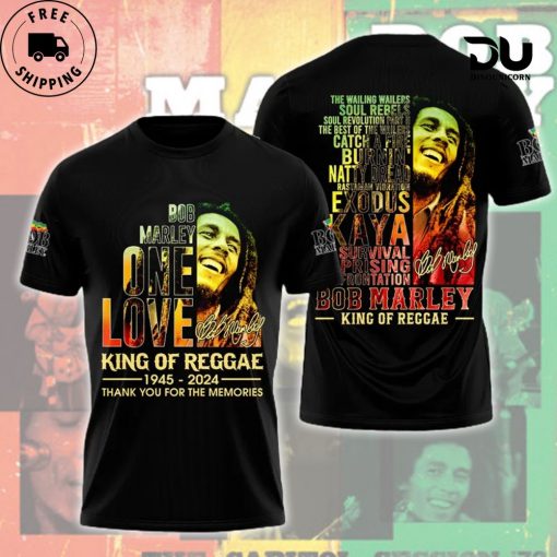 Bob Marley 3D T-Shirt