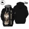 Custom Name 3D Maine Coon Full Print Zipper Hoodie Gift For Maine Coon Lovers