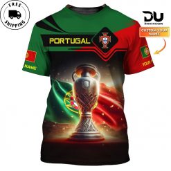 Custom Name Portugal T-Shirt