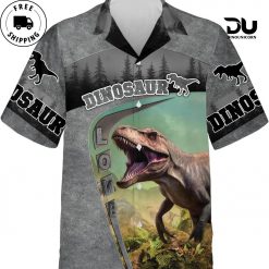 Dinosaurs Hawaiian Shirt Funny T Rex