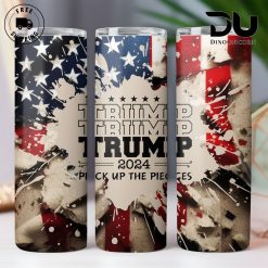 Donald Trump Fan Skinny Tumbler