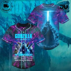 Godzilla 70th Anniversary 3D Baseball Jersey