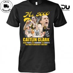 Iowa Hawkeyes Caitlin Clark Record Breaking Tee – T-shirt