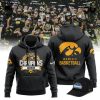 Iowa Hawkeyes Women’s Basketball B1G Tournament Champions Hoodie Unisex –  White