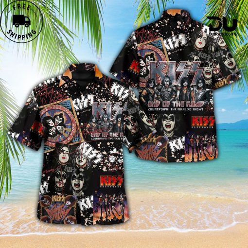 Kiss Band Hawaiian Shirt