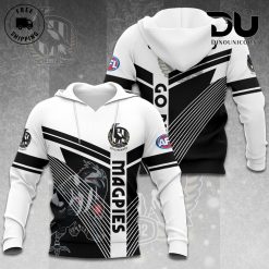 Magpies Collingwood Fc 3D Hoodie