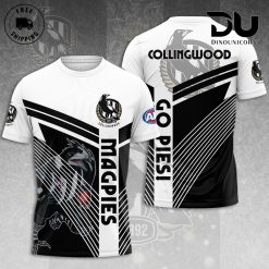 Magpies Collingwood Fc 3D T-Shirt