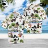 Maine Coon Cat Wearing Glasses Funny Hawaiian Shirt