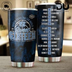 North Carolina Tar Heels MenS Basketball Tumbler