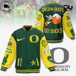 Oregon Ducks Basketball Bomber Jacket