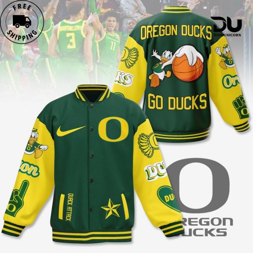 Oregon Ducks Basketball Bomber Jacket