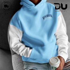 Oversized Manchester City Football Team Hoodie