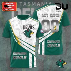 Personalized Tasmania Devils Fc AFL 3D T-Shirt