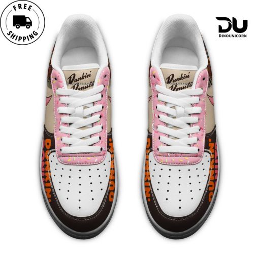 Premium Dunkin Donuts Air Force 1 Sneakers