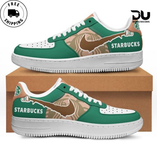 Premium Starbucks Air Force 1 Sneakers