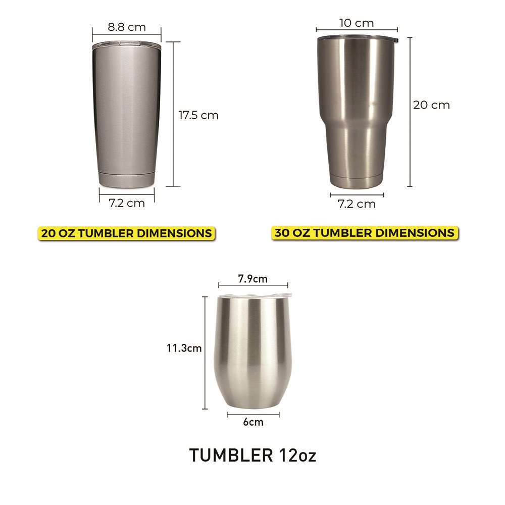 Tumbler size