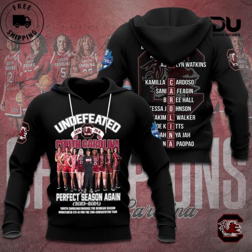 South Carolina Gamecocks Women’s Basketball 3D Apparels Hoodie