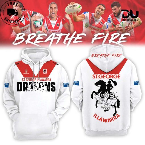 St. George Illawarra Dragons NRL New 2024 Hoodie