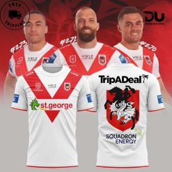 St. George Illawarra Dragons NRL New 2024 T-Shirt