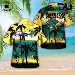 Tasmania Devils Fc AFL 3D Hawaiian Shirt