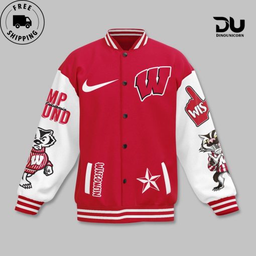 Wisconsin Badgers Basketball Bomber Jacket