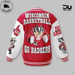 Wisconsin Badgers Basketball Bomber Jacket