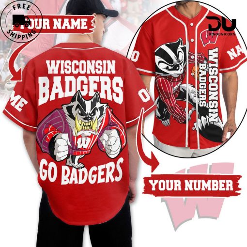 Wisconsin Badgers Basketball Jersey