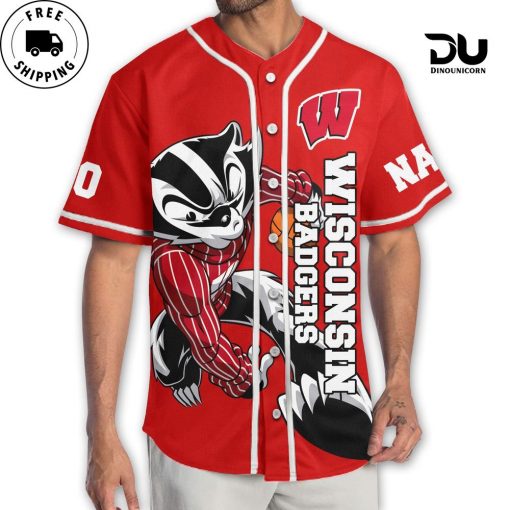 Wisconsin Badgers Basketball Jersey