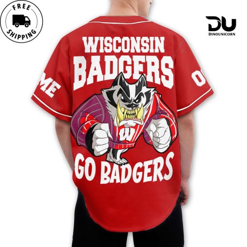 Wisconsin Badgers Basketball Jersey