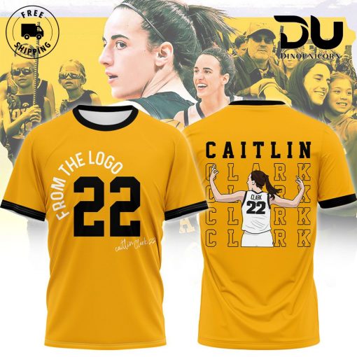 Caitlin Clark “From The Logo 22” 3D T-Shirt