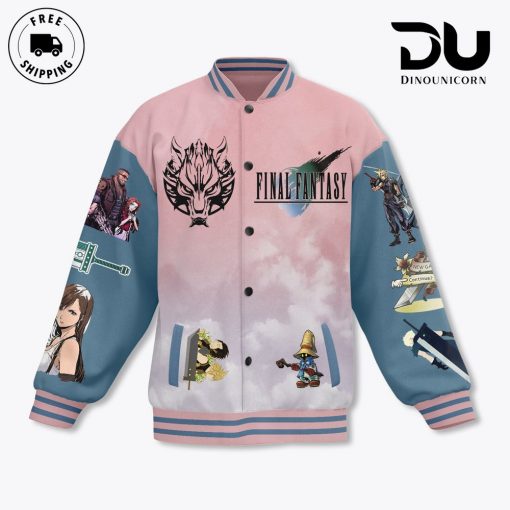 Final Fantasy Baseball Jacket