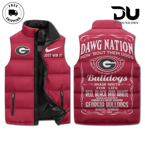 Georgia Bulldogs Puffer Vest