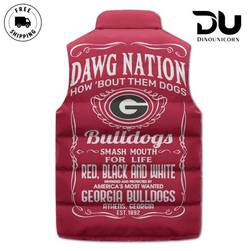 Georgia Bulldogs Puffer Vest