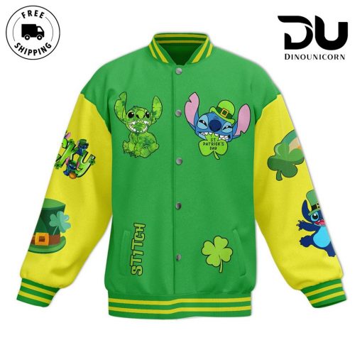 “Happy St. Patrick’s Day!” Baseball Jacket