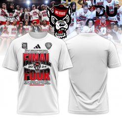 NC State Wolfpack 2024 NCAA Men and Women Basketball Tournament March Madness Final Four T-Shirt