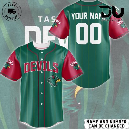 Tasmania Devils FC AFL Baseball Jersey