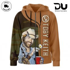 Toby Keith Zip Hoodie