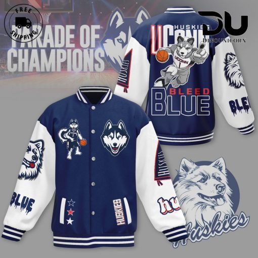 Uconn Huskies Basketball – Baseball Jacket